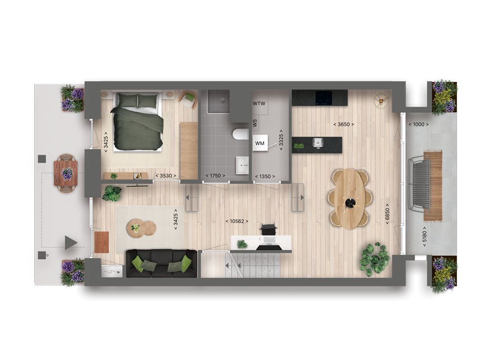 mediumsize floorplan